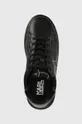 μαύρο Δερμάτινα αθλητικά παπούτσια Karl Lagerfeld KL52511 KAPRI MENS