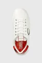 λευκό Δερμάτινα αθλητικά παπούτσια Karl Lagerfeld KL52533 KAPRI MENS