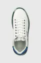 biały Karl Lagerfeld sneakersy skórzane KL52633 KAPRI KUSHION