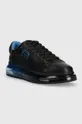 Δερμάτινα αθλητικά παπούτσια Karl Lagerfeld KL52633 KAPRI KUSHION μαύρο