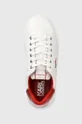 λευκό Δερμάτινα αθλητικά παπούτσια Karl Lagerfeld Kl52536 Kapri Mens