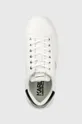 biały Karl Lagerfeld sneakersy skórzane KL52536 KAPRI MENS