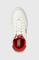 Karl Lagerfeld sneakersy skórzane BRINK biały KL53426.01D