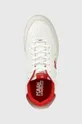 λευκό Δερμάτινα αθλητικά παπούτσια Karl Lagerfeld KL53426 BRINK BRINK