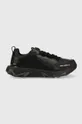 μαύρο Δερμάτινα αθλητικά παπούτσια Karl Lagerfeld KL52420 BLAZE Ανδρικά