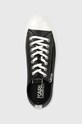 Karl Lagerfeld tenisówki skórzane KAMPUS III czarny KL50325.000