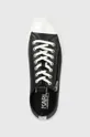 nero Karl Lagerfeld scarpe da ginnastica in pelle KL50325 KAMPUS III