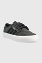 adidas Originals tenisi din piele intoarsa GX2075 negru AW23