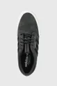 fekete adidas Originals velúr teniszcipő