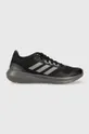 чорний Бігові кросівки adidas Performance Runfalcon 3.0 Чоловічий
