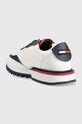 Boty Tenisky Tommy Jeans Treck Cleat EM0EM01137 bílá