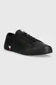 Δερμάτινα αθλητικά παπούτσια Tommy Hilfiger FM0FM04351 MODERN VULC CORPORATE LEATHER μαύρο