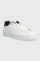 Δερμάτινα αθλητικά παπούτσια Tommy Hilfiger MODERN ICONIC COURT CUP LEATHER λευκό