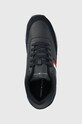 Kožené tenisky Tommy Hilfiger FM0FM04397 CORE EVA RUNNER CORPORATE LEA námořnická modř FM0FM04397