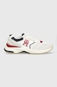 Tommy Hilfiger sneakersy FM0FM04360 MODERN PREP MIX RWB syntetyczny biały FM0FM04360