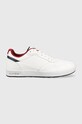 Αθλητικά Tommy Hilfiger FM0FM04364 MODERN CUP LIGHTWEIGHT LEA Planet friendly λευκό FM0FM04364