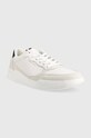 Usnjene superge Tommy Hilfiger FM0FM04358 ELEVATED CUPSOLE LEATHER MIX FM0FM04358 bela SS23