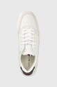 Usnjene superge Tommy Hilfiger FM0FM04358 ELEVATED CUPSOLE LEATHER MIX bela FM0FM04358