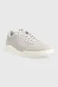 Tommy Hilfiger sneakers in pelle FM0FM04358 ELEVATED CUPSOLE LEATHER MIX grigio