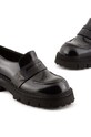 Взуття Шкіряні мокасини Emporio Armani X4A177.XN631.K001 чорний