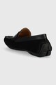 Obuwie Emporio Armani mokasyny zamszowe X4B146.XN784.K001 czarny