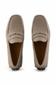 Emporio Armani mocasini din piele intoarsa X4B146 XN784 S747 X4B146.XN784.S747 maro