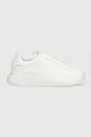 biały Emporio Armani sneakersy skórzane X4X264 XN819 A222 Męski