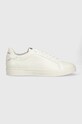 Emporio Armani sneakers in pelle X4X598 XF662 00894 bassa bianco X4X598.XF662.00894