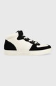Emporio Armani sneakersy skóra zamszowa czarny X4Z119.XN777.N814