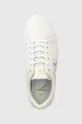 biały Calvin Klein Jeans sneakersy skórzane CLASSIC CUPSOLE FLUO CONTRAST