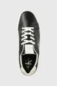 μαύρο Δερμάτινα αθλητικά παπούτσια Calvin Klein Jeans CLASSIC CUPSOLE FLUO CONTRAST