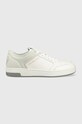 Calvin Klein Jeans sneakersy BASKET CUPSOLE HIGH/LOW FREQ tekstylny biały YM0YM00611