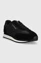 Sneakers boty Calvin Klein Jeans RETRO RUNNER WINGTIP MIX YM0YM00620 černá SS23
