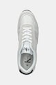Calvin Klein Jeans sneakersy skórzane TOOTHY RUNNER IRREGULAR LINES biały YM0YM00624