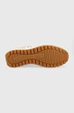 Usnjene superge Calvin Klein Jeans TOOTHY RUNNER IRREGULAR LINES YM0YM00624 bež