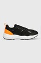 Маратонки Calvin Klein Jeans RETRO TENNIS MESH изкуствена кожа черен YM0YM00638