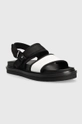 Σανδάλια Calvin Klein Jeans SANDAL HARDWARE μαύρο