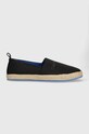 Еспадрилі Calvin Klein Jeans ESPARILLE INST Planet friendly чорний YM0YM00655