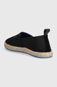 Obuwie Calvin Klein Jeans espadryle ESPARILLE INST YM0YM00655 czarny