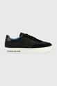Calvin Klein Jeans sportcipő CLASSIC CUPSOLE SU SOFTNY nappa bőr fekete YM0YM00669