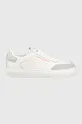 bianco Calvin Klein Jeans sneakers in pelle CASUAL CUPSOLE HIGH/LOW FREQ Uomo