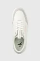 λευκό Δερμάτινα αθλητικά παπούτσια Calvin Klein Jeans CASUAL CUPSOLE HIGH/LOW FREQ CASUAL CUPSOLE HIGH/LOW FREQ