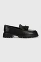 чорний Шкіряні мокасини Vagabond Shoemakers JOHNNY 2.0 Чоловічий