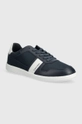 granatowy Calvin Klein sneakersy LOW TOP LACE UP MIX Męski