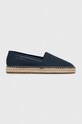 Calvin Klein espadryle ESPADRILLE CV Planet friendly granatowy HM0HM00539