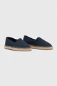 Calvin Klein espadryle ESPADRILLE CV HM0HM00539 granatowy SS24