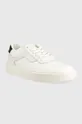 Calvin Klein sneakersy LOW TOP LACE UP KNIT biały