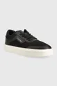 Tenisice Calvin Klein LOW TOP LACE UP KNIT crna
