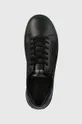 nero Calvin Klein sneakers LOW TOP LACE UP W/ZIP MONO JQ