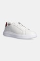 Calvin Klein sneakersy skórzane LOW TOP LACE UP LTH Planet friendly biały HM0HM01016